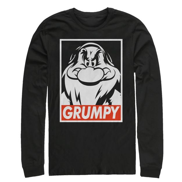 Men's Snow White and the Seven Dwarves Grumpy Long Sleeve Shirt